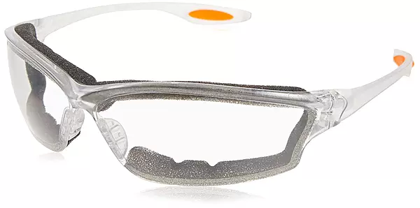 MCR Safety Glasses LW310AF Law 3 Clear Polycarbonate Lenses with UV Protection & Anti-Fog Coating, Bayonet Temple