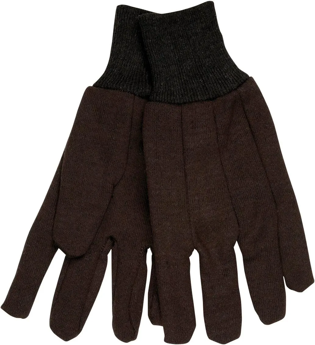 Memphis 7100 Brown Jersey Work Gloves (300 Pair) (1 Case)