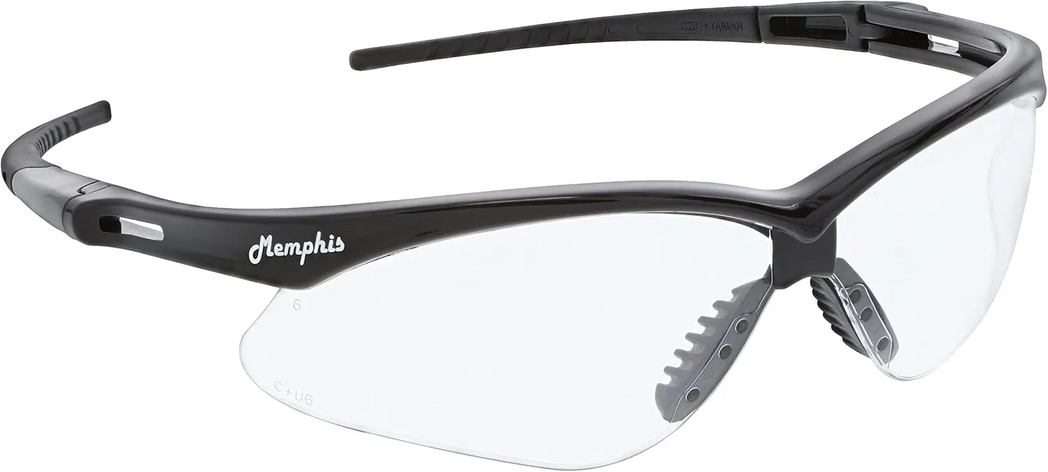 MCR Safety Glasses MP110PF Clear Hydrofilic Polycarbonate Lenses with UV Protection, Antifog & Scratch Resistant Coating