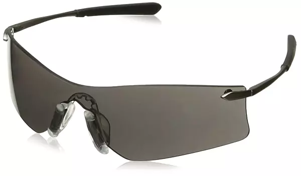 MCR Safety Glasses T4112AF Rubicon T4 Gray Lens with UV Protection and Anti-Fog Coating, 1 Pair