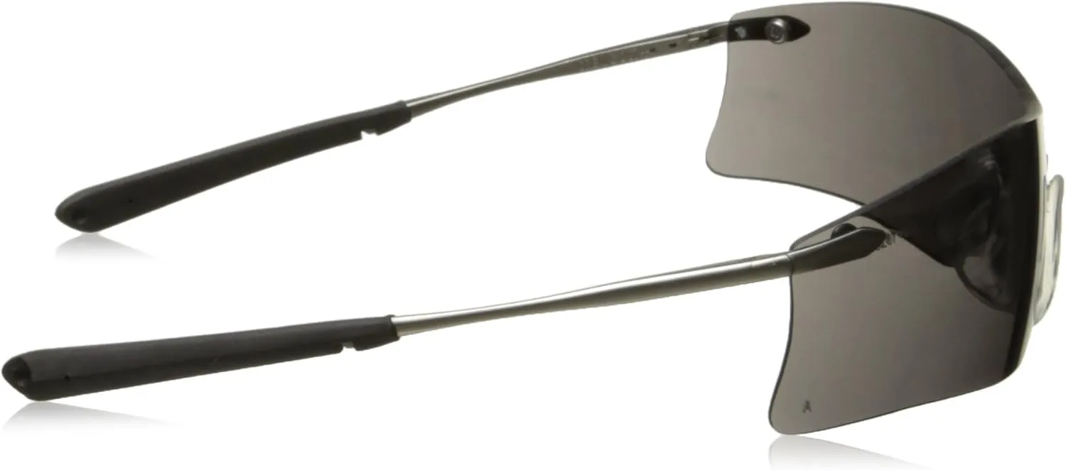 MCR Safety Glasses T4112AF Rubicon T4 Gray Lens with UV Protection and Anti-Fog Coating, 1 Pair