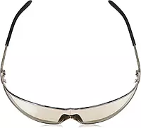 MCR Safety S2119 Blackjack Safety Glasses with Chrome Metal Temple and Indoor/Outdoor Clear Mirror Lens