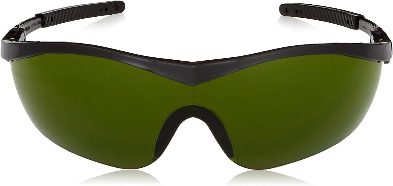 MCR Crews ST1130 Storm Safety Glasses 3.0 IR Green Lens 1 Pair