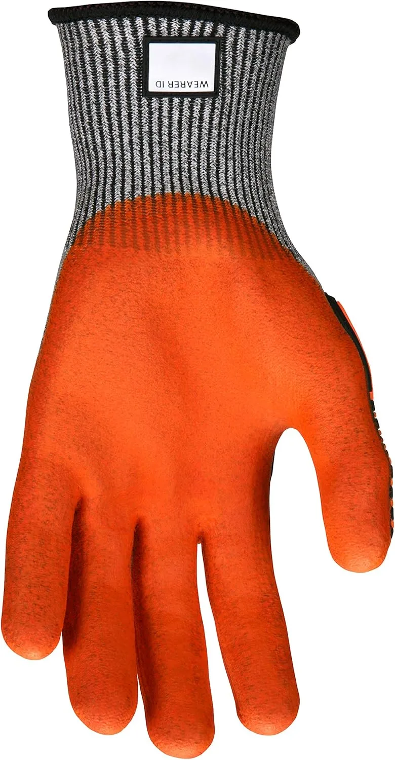 MCR Safety UltraTech CutPro Impact Glove UT2952, 13-Gauge Foam Nitrile