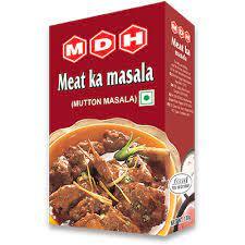 100g MDH Meat Masala, a rich and aromatic blend of spices flavoring and tenderizing meat dishes