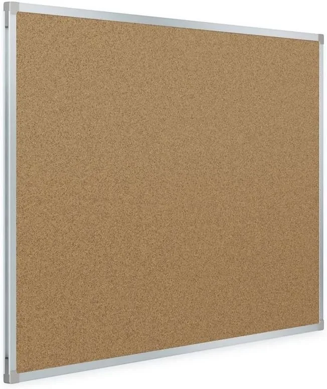 MEAD Classic Cork Bulletin Board with Aluminum Frame