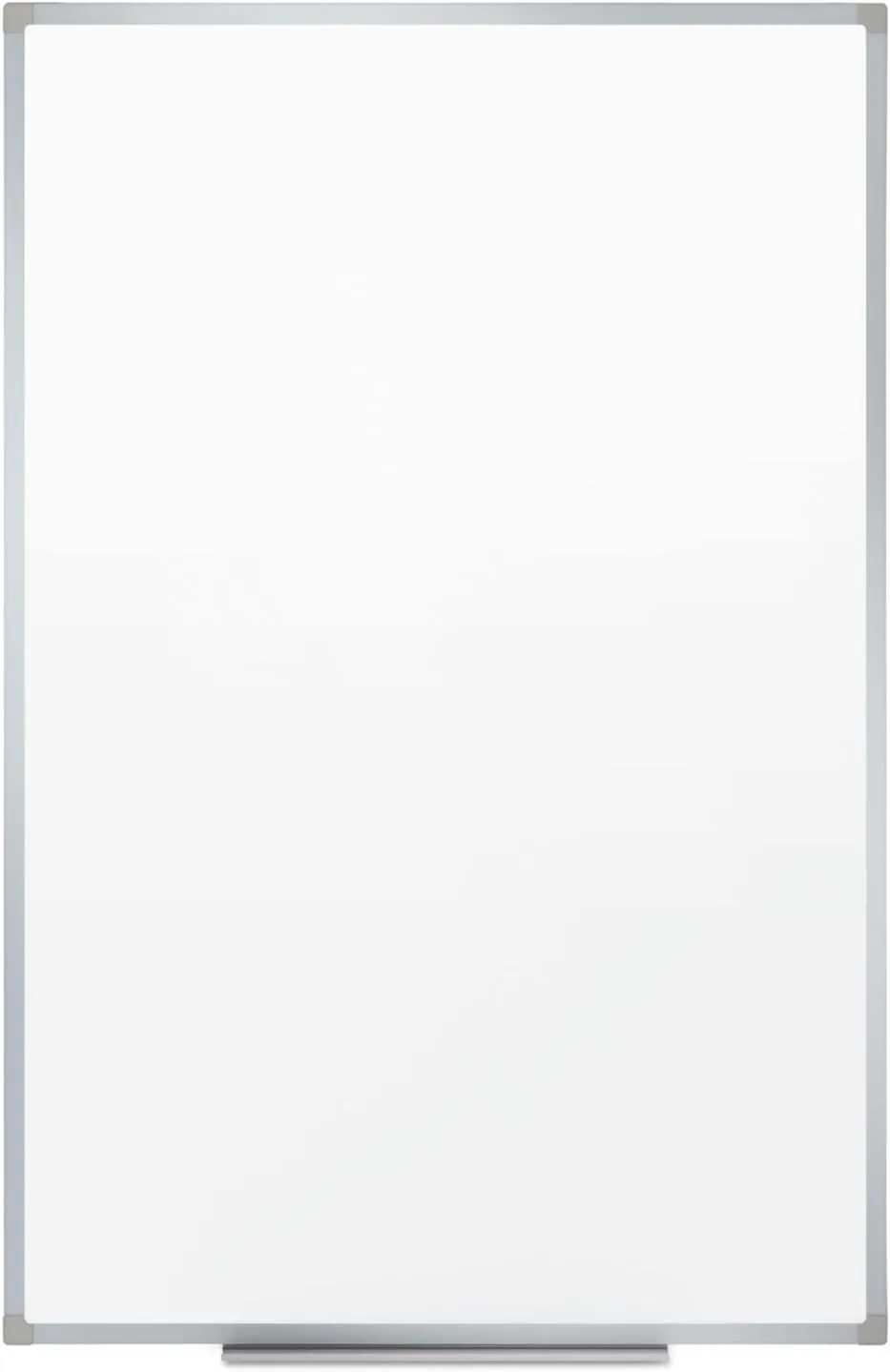 MEAD Dry-Erase Board, Melamine Surface, Silver Aluminum Frame