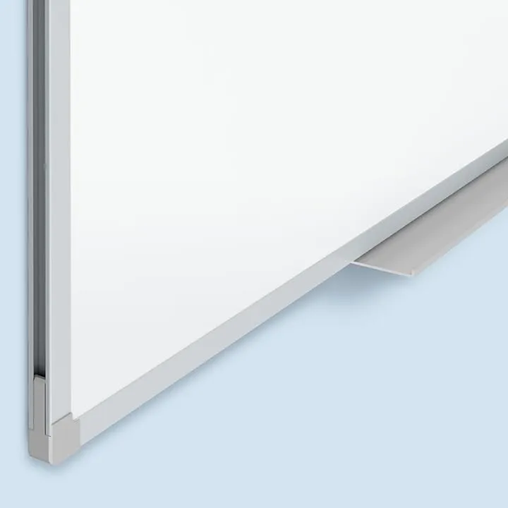 MEAD Dry-Erase Board, Melamine Surface, Silver Aluminum Frame