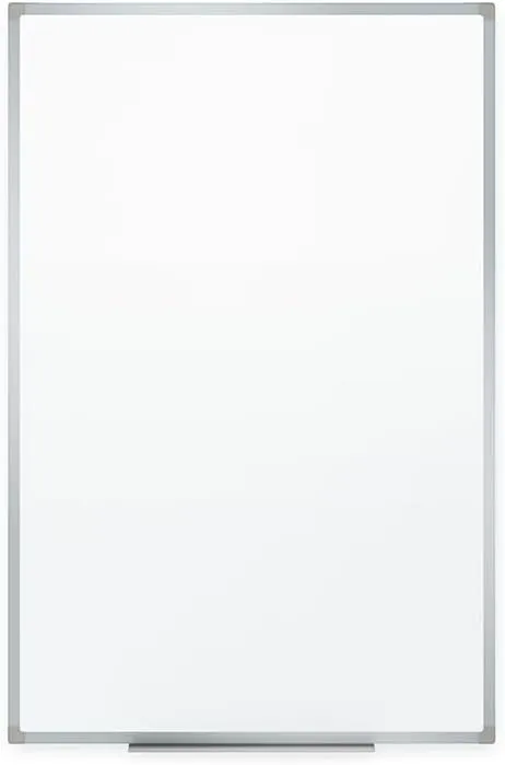 MEAD Dry-Erase Board, Melamine Surface, Silver Aluminum Frame