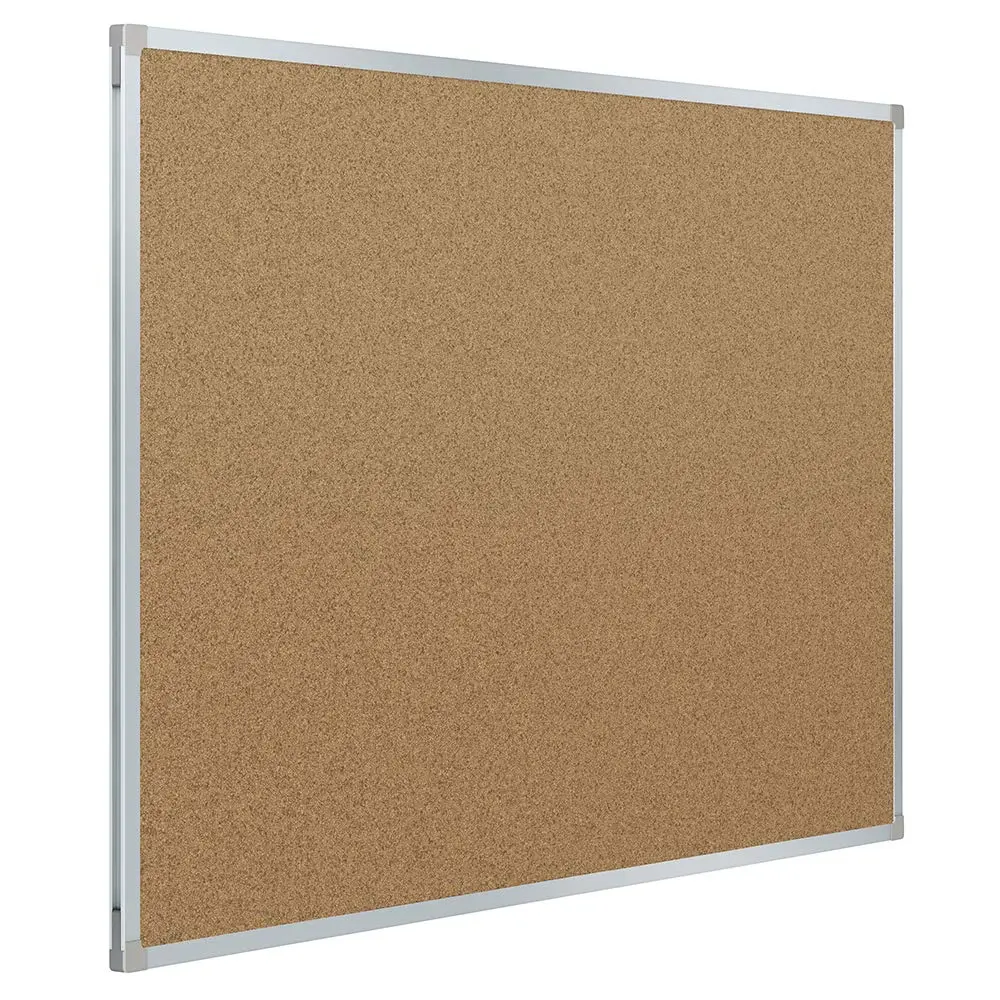 MEAD Classic Cork Bulletin Board with Aluminum Frame