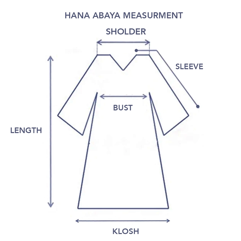 Couture Abaya Klosh 690