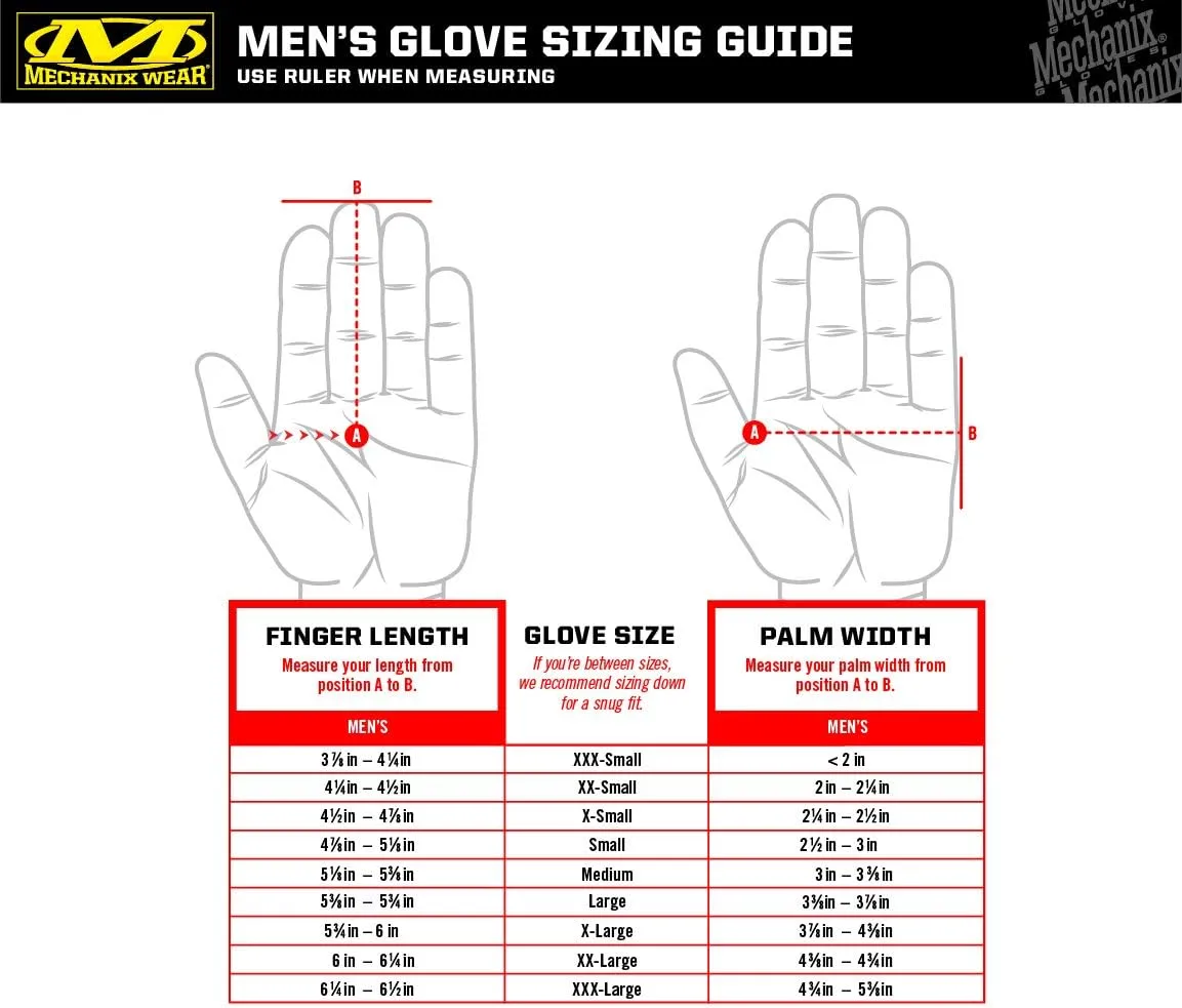 Mechanix Wear The Original Hi-Viz Gloves - High-Visibility Work Gloves
