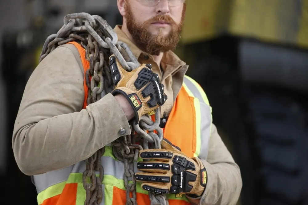 Mechanix Wear Durahide M-Pact Driver F9-360 Leather Work Gloves