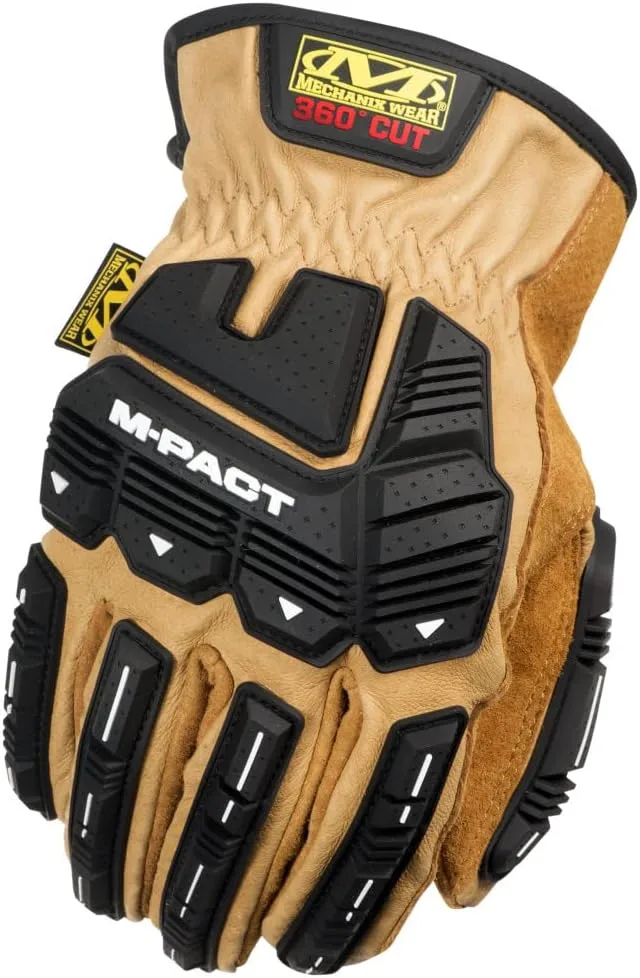 Mechanix Wear Durahide M-Pact Driver F9-360 Leather Work Gloves