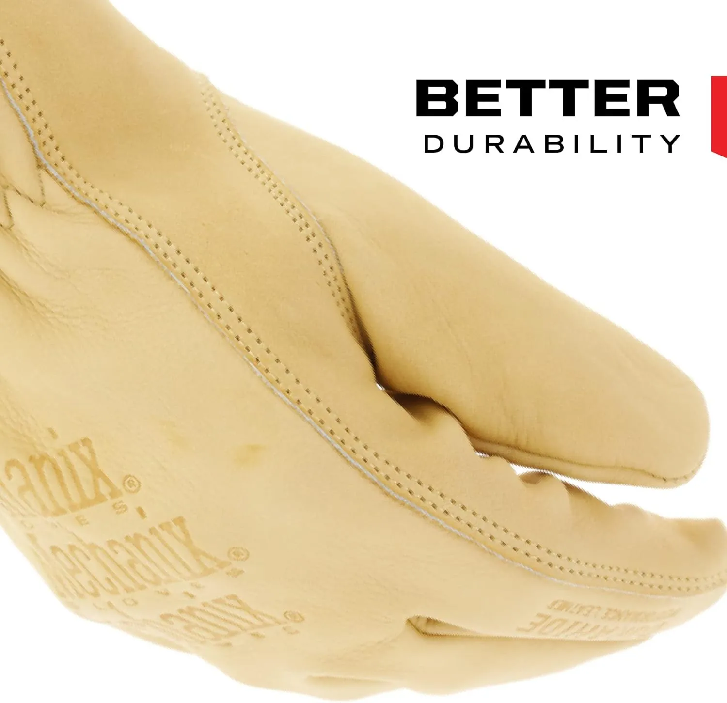 Mechanix Wear Leather Cow Driver Gloves - Durahide DRY Work Gloves