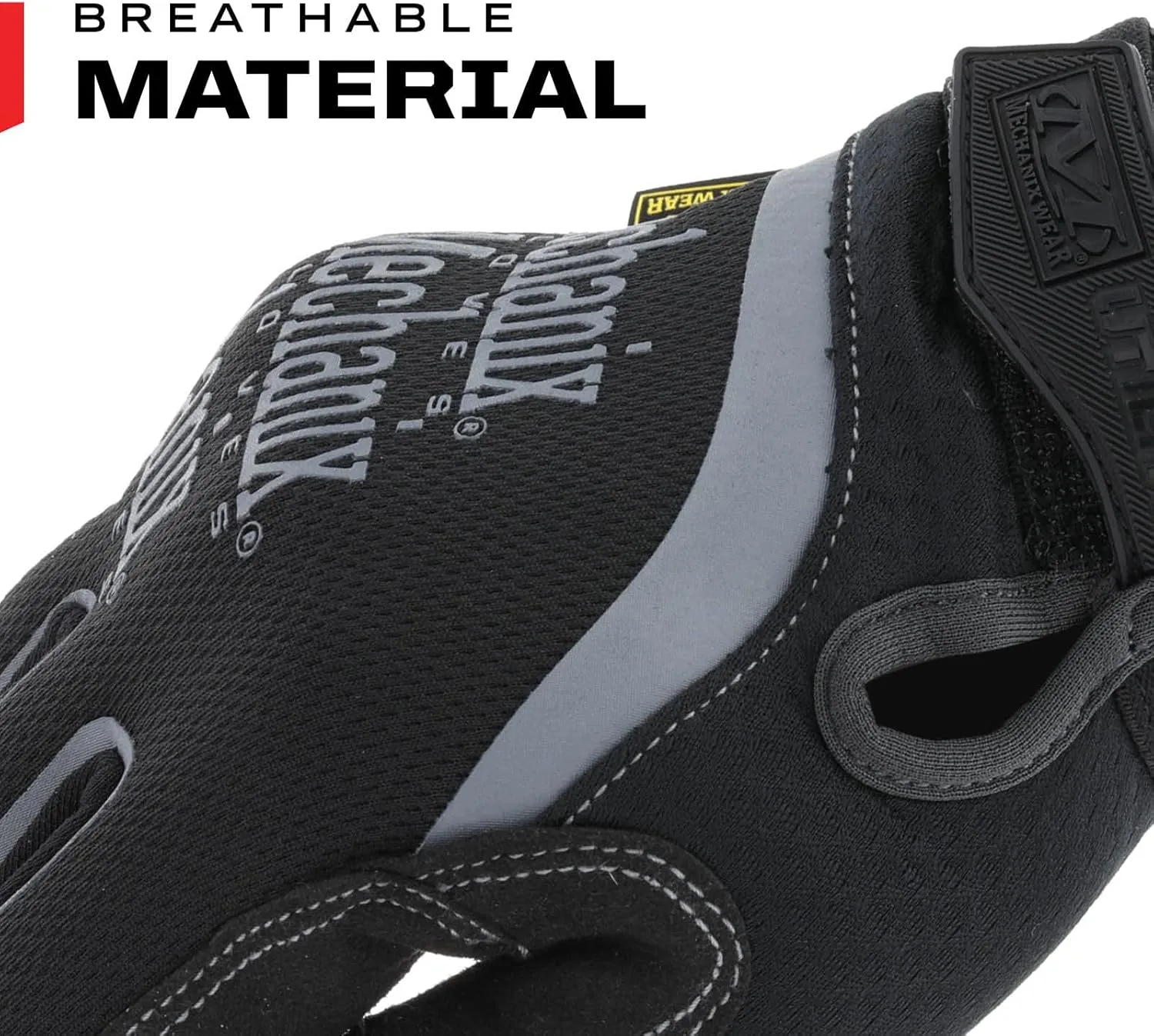 Mechanix Wear Utility Work Gloves with Secure Fit, Touchscreen Capable, High Dexterity