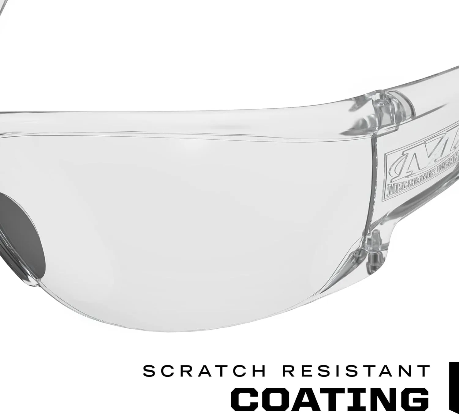 Mechanix Wear: Vision Type-N Safety Glasses with Advanced Anti Fog, Scratch Resistant, Rimless Lens, Protective Eyewear