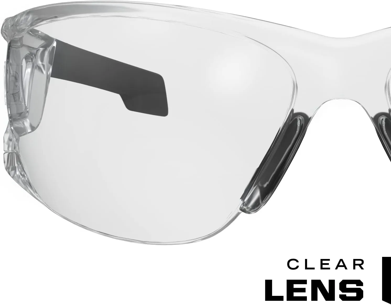 Mechanix Wear: Vision Type-N Safety Glasses with Advanced Anti Fog, Scratch Resistant, Rimless Lens, Protective Eyewear