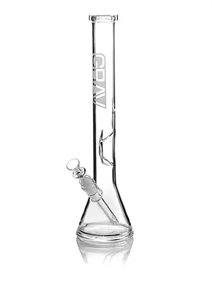 GRAV® Large, Clear Beaker Base Water Pipe