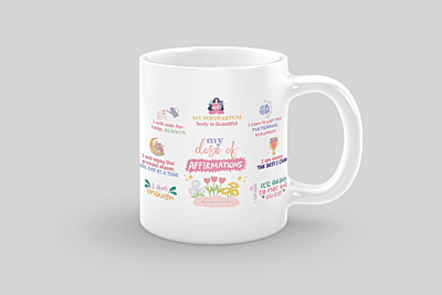 Postpartum Daily Affirmation Mug Postpartum Daily Affirmation Mug