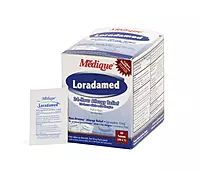 Medique Loradamed Allergy Relief 10 mg Loratadine Tablet, 1 per Box Medication