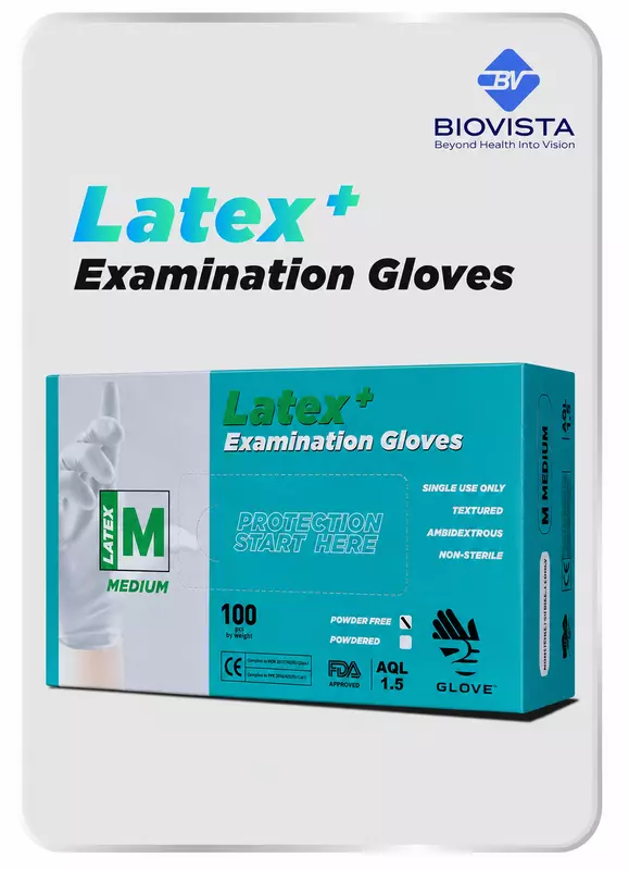 Latex Gloves - Medium