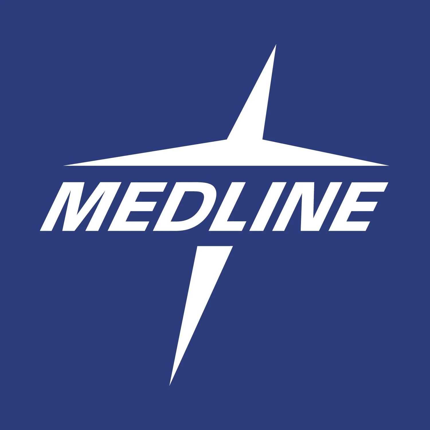 Medline SensiCare Ice Blue Nitrile Exam Gloves - Large - 250/Box
