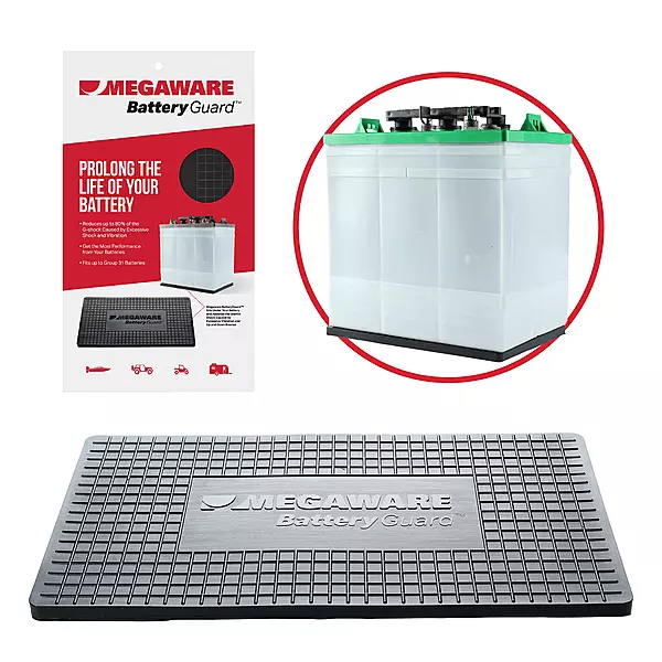 Megaware - BatteryGuard Protector - Great for Boats, RVs, Semi Trucks, and Off-Road Vehicles