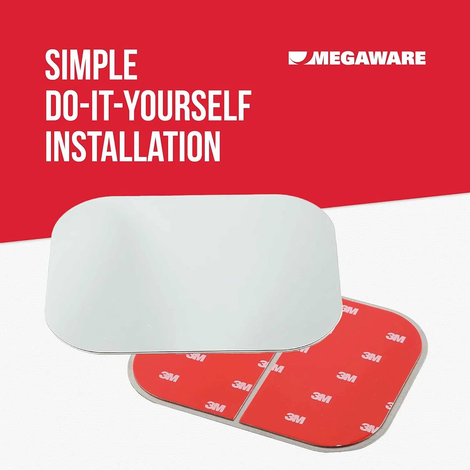 Megaware - ScuffBuster Bow Guard for Boats - Protects from Scuffs and Scratches - Stainless Steel Shield with 3M Adhesive