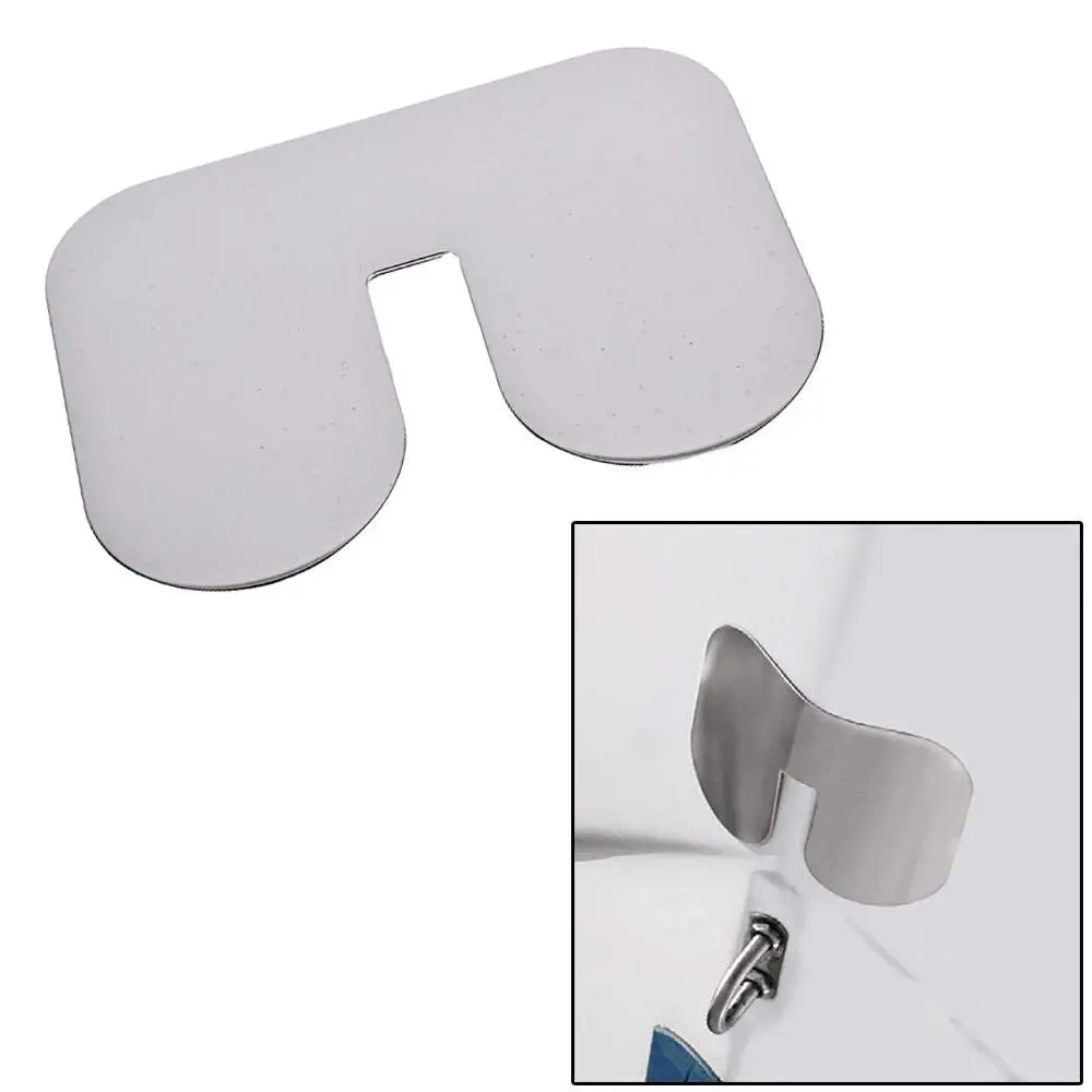 Megaware ScuffBuster  Standard with Notch - 5.75" x 4.5" - Notched Bowguard - 22G - Stainless Steel