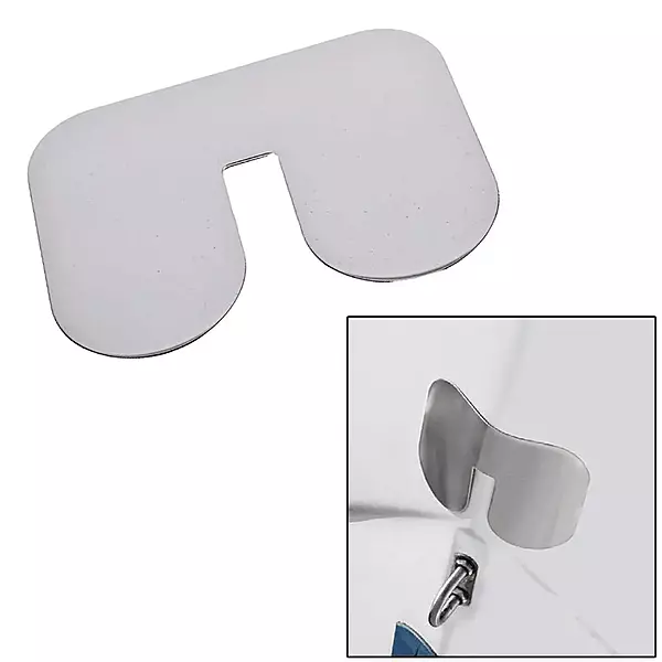 Megaware ScuffBuster  Standard with Notch - 5.75" x 4.5" - Notched Bowguard - 22G - Stainless Steel