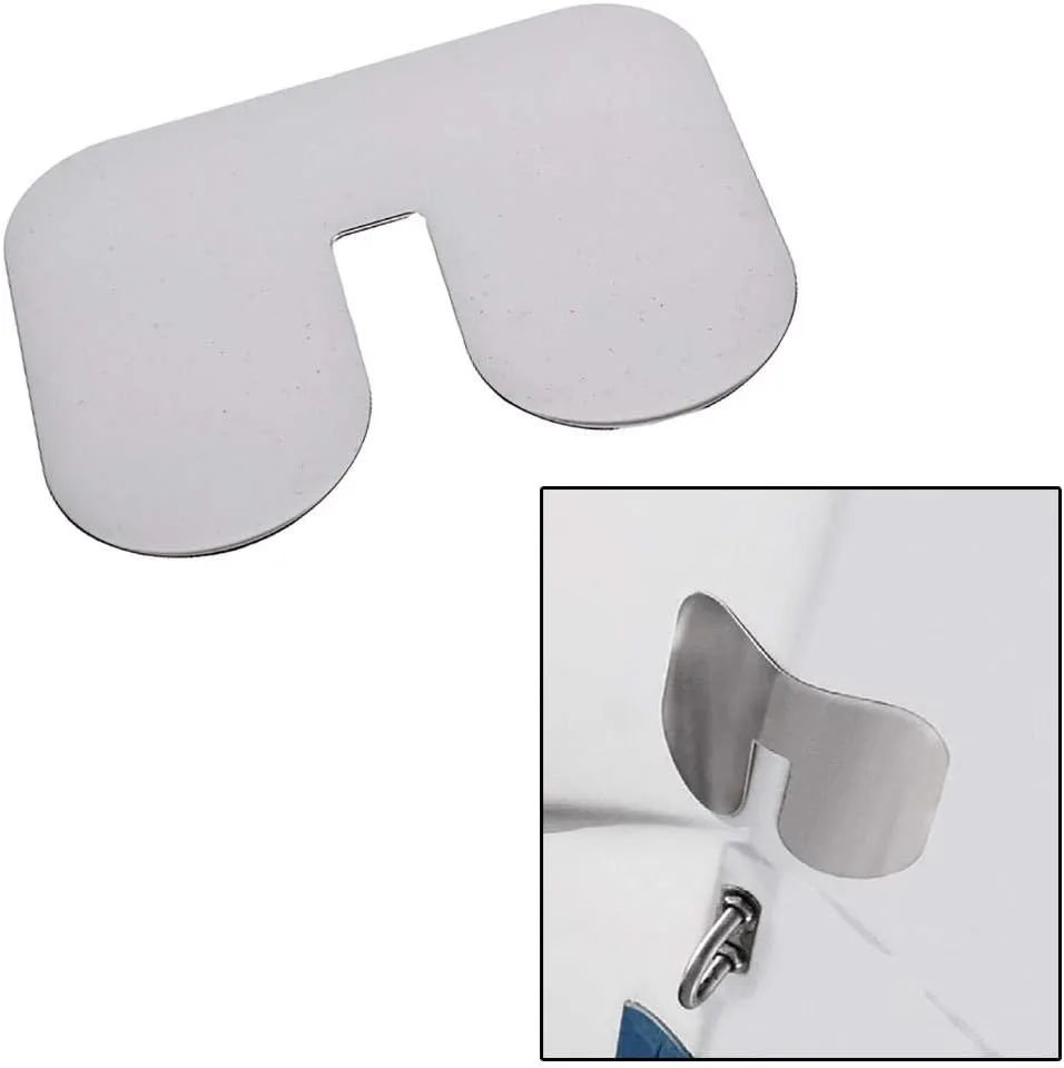 Megaware ScuffBuster  Standard with Notch - 5.75" x 4.5" - Notched Bowguard - 22G - Stainless Steel