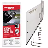 MEGAWARE KEELGUARD 27171 SKEGGUARD Fits Honda Force Mercury Nissan Tohatsu Suzuki (See Listing for Details) 316 Marine-Grade