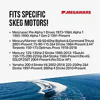 Megaware SkegPro 655 - Protects Against Damage from Ramp Dragging, Rocks