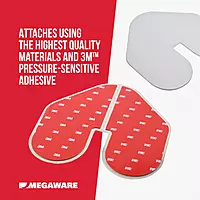 Megaware - XL ScuffBuster Bow Guard with Notch for Boats - Protects from Scuffs and Scratches