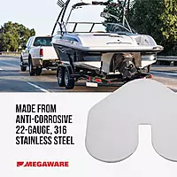 Megaware - XL ScuffBuster Bow Guard with Notch for Boats - Protects from Scuffs and Scratches