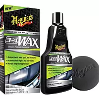 Meguiar's 3-in-1 Wax, Advanced Cleaner Wax, 16 Oz