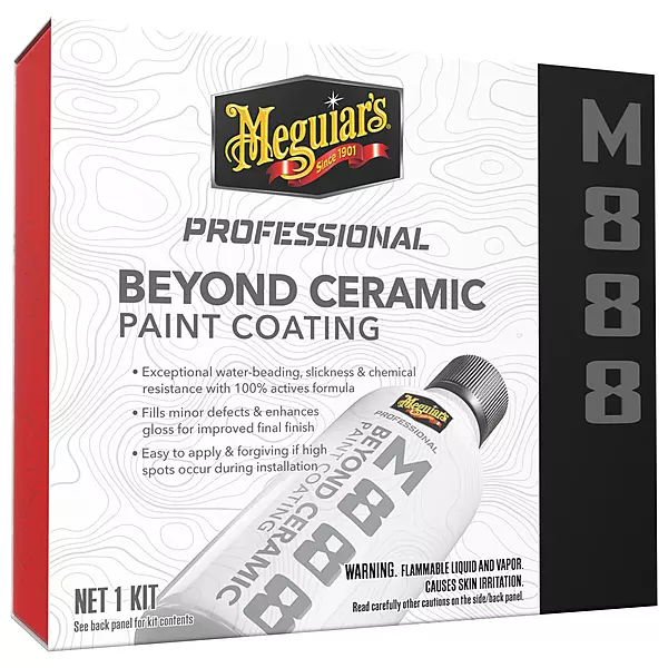 Meguiar's Professional Beyond Ceramic Paint Coating M888 - Multi-Year Ceramic Coating For Cars, Easy to Apply