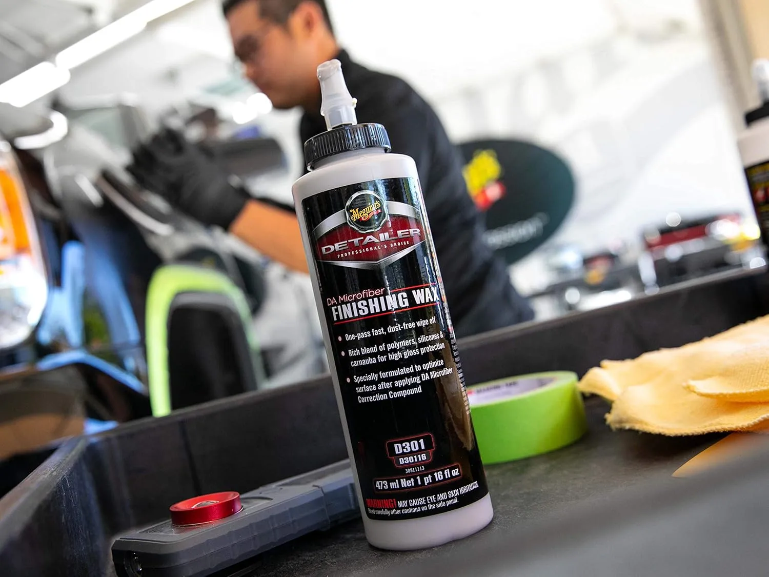 Meguiar's DA Microfiber Correction Compound & Finishing Wax
