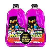 Meguiar's Deep Crystal Car Wash, pH Balanced, 64 oz (Pack of 2)