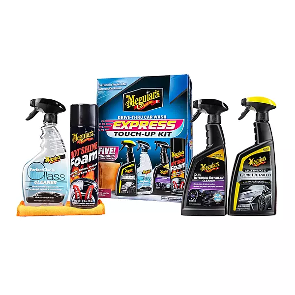 Meguiar's Drive-Thru Car Wash Express Touch-Up Kit - The Perfect Car Detailing Kit for Touching Up After Running Through