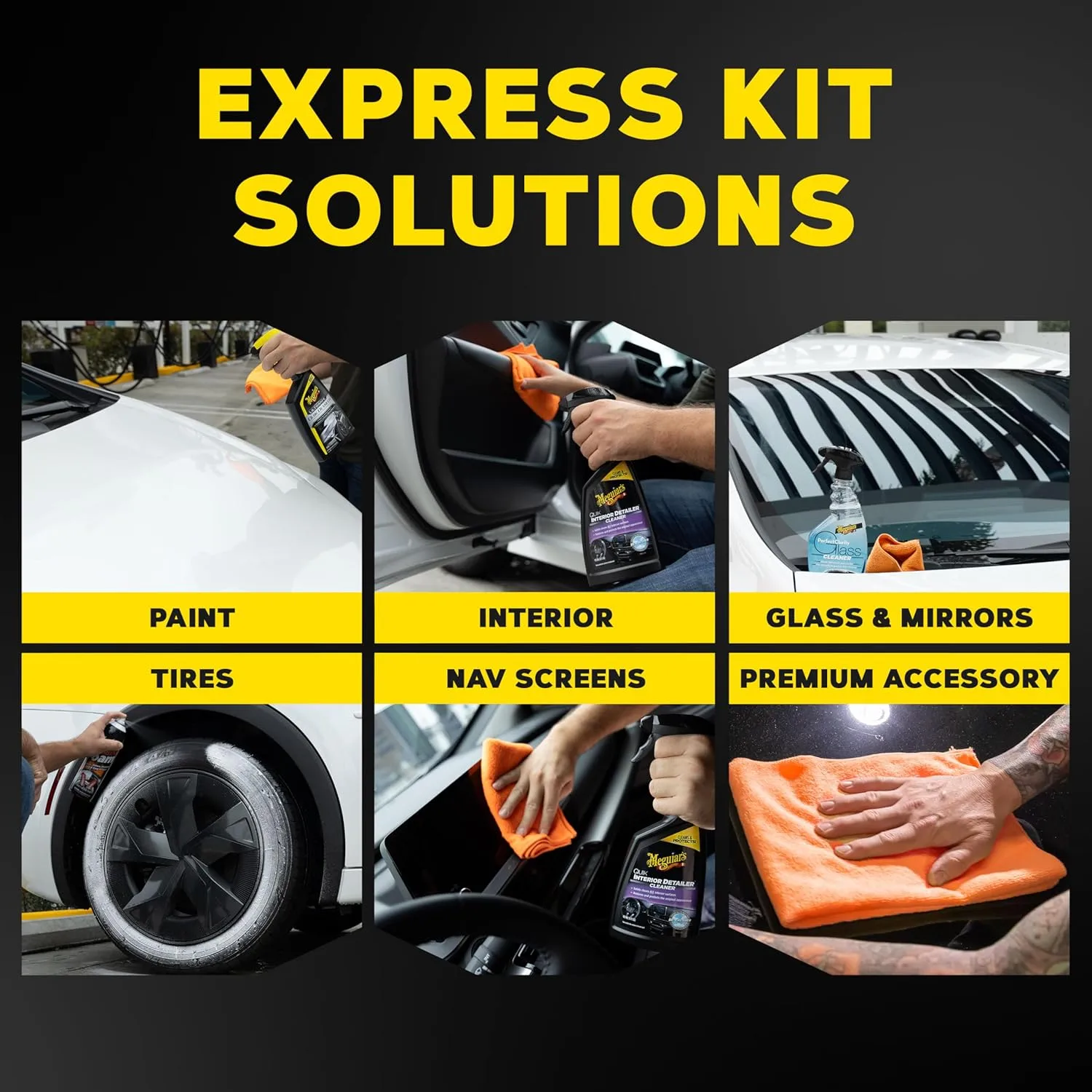 Meguiar's Drive-Thru Car Wash Express Touch-Up Kit - The Perfect Car Detailing Kit for Touching Up After Running Through