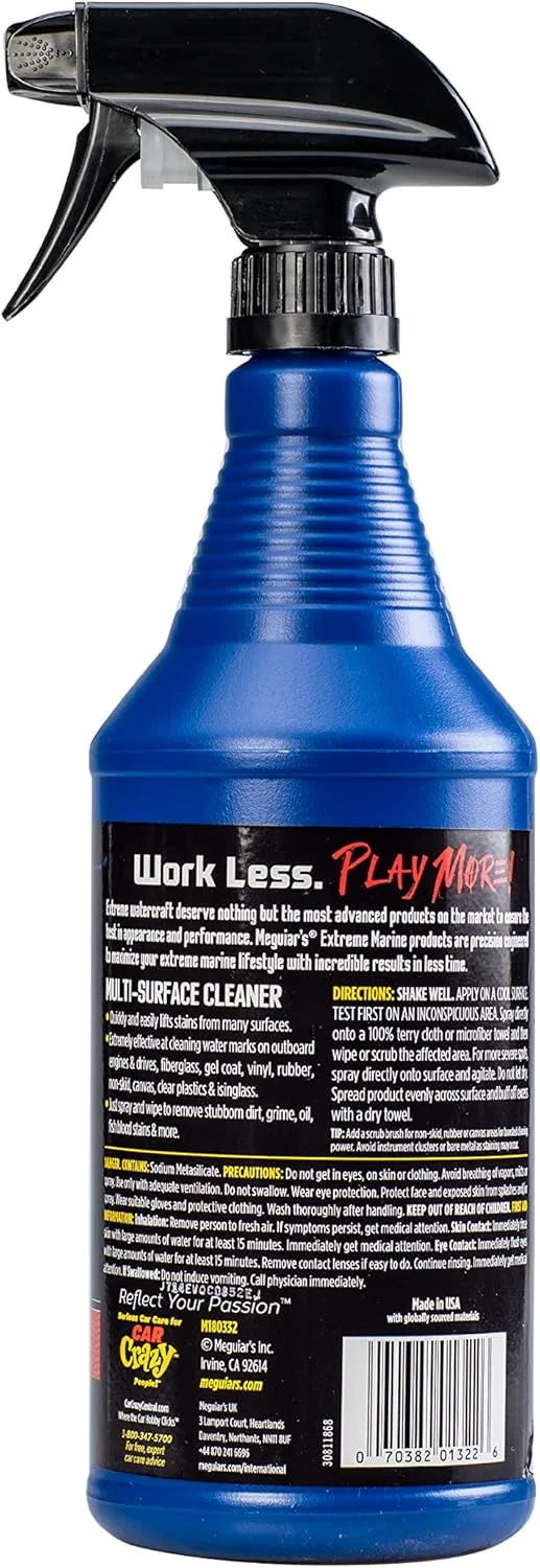 Meguiar's Extreme Marine Multi-Surface Cleaners & Detailers