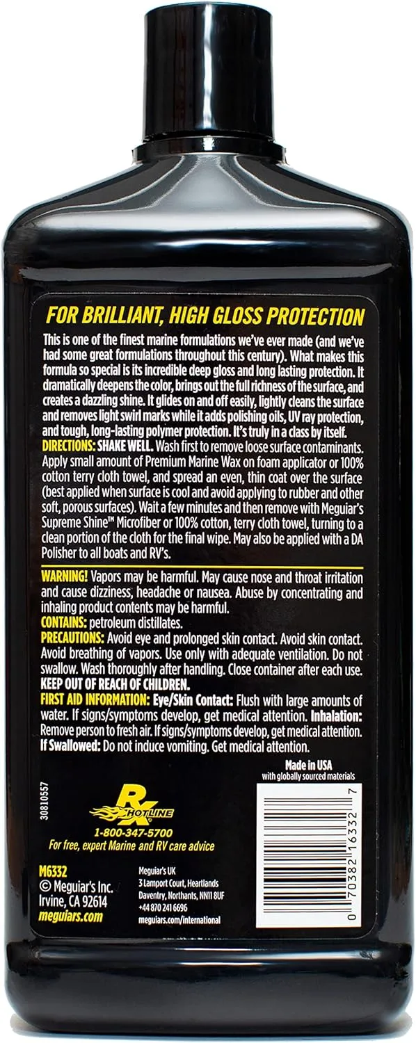 Meguiar's Flagship Premium Marine Wax