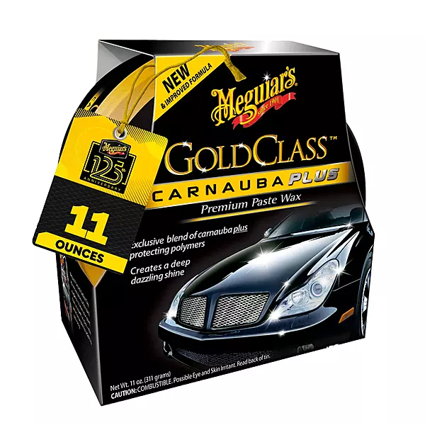 Meguiar's Gold Class Carnauba Plus Premium Paste Wax, 11 oz
