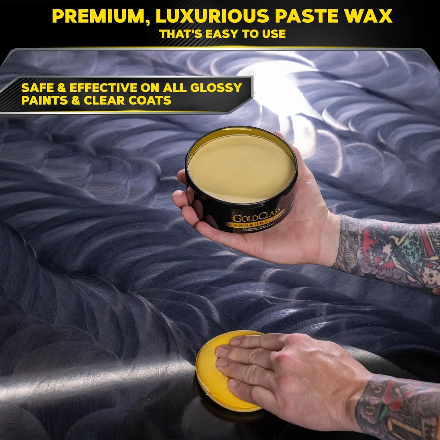 Meguiar's Gold Class Carnauba Plus Premium Paste Wax, 11 oz