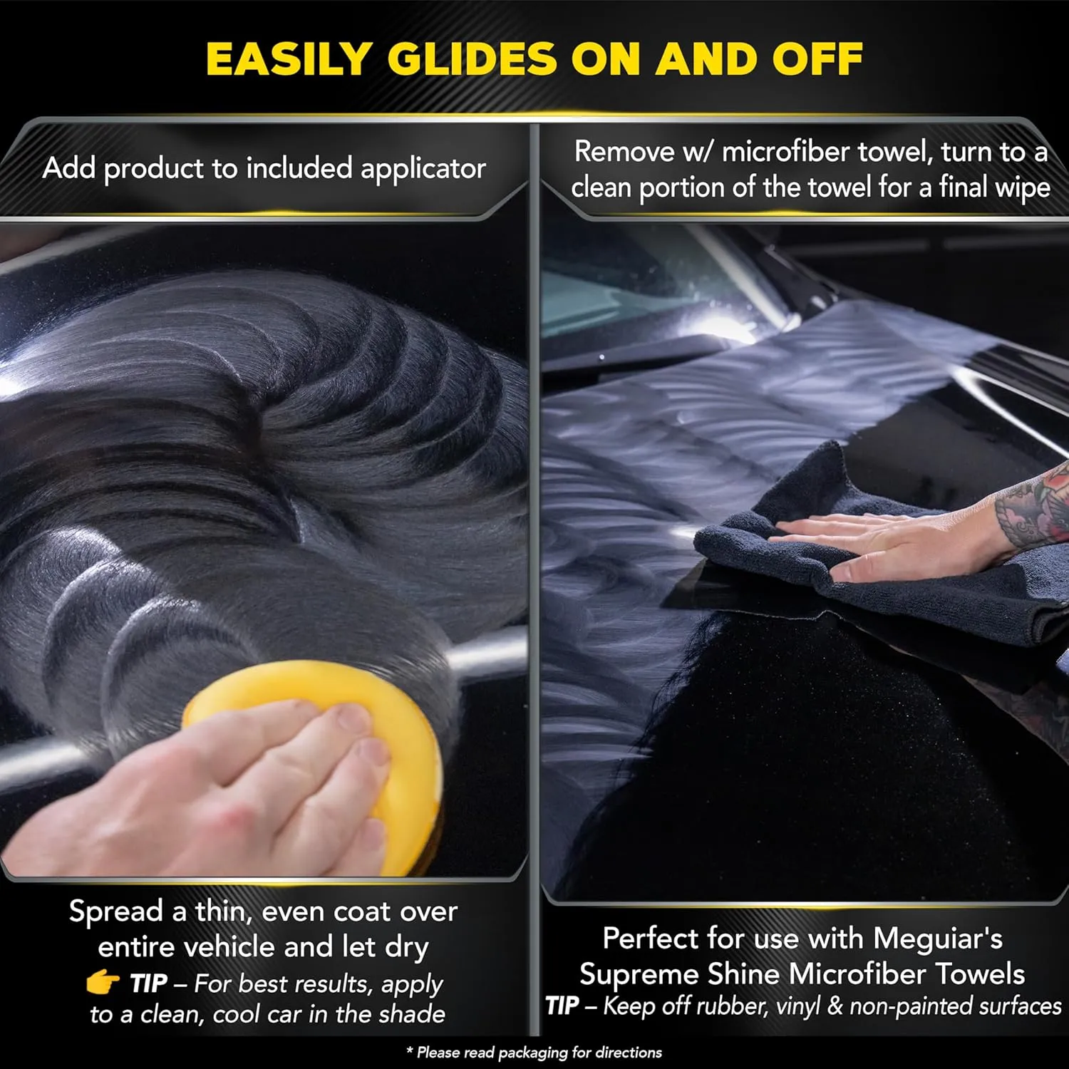 Meguiar's Gold Class Carnauba Plus Premium Paste Wax, 11 oz