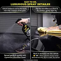 Meguiar's Gold Class High Gloss Quik Detailer Spray, Preserves Wax, 24 oz