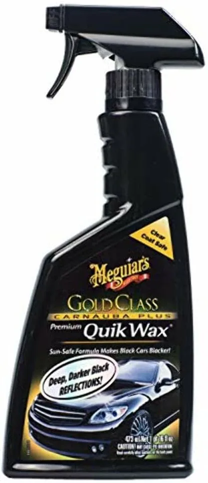 Meguiar's Gold Class Carnauba Quik Wax Spray, 16 oz (G7716)