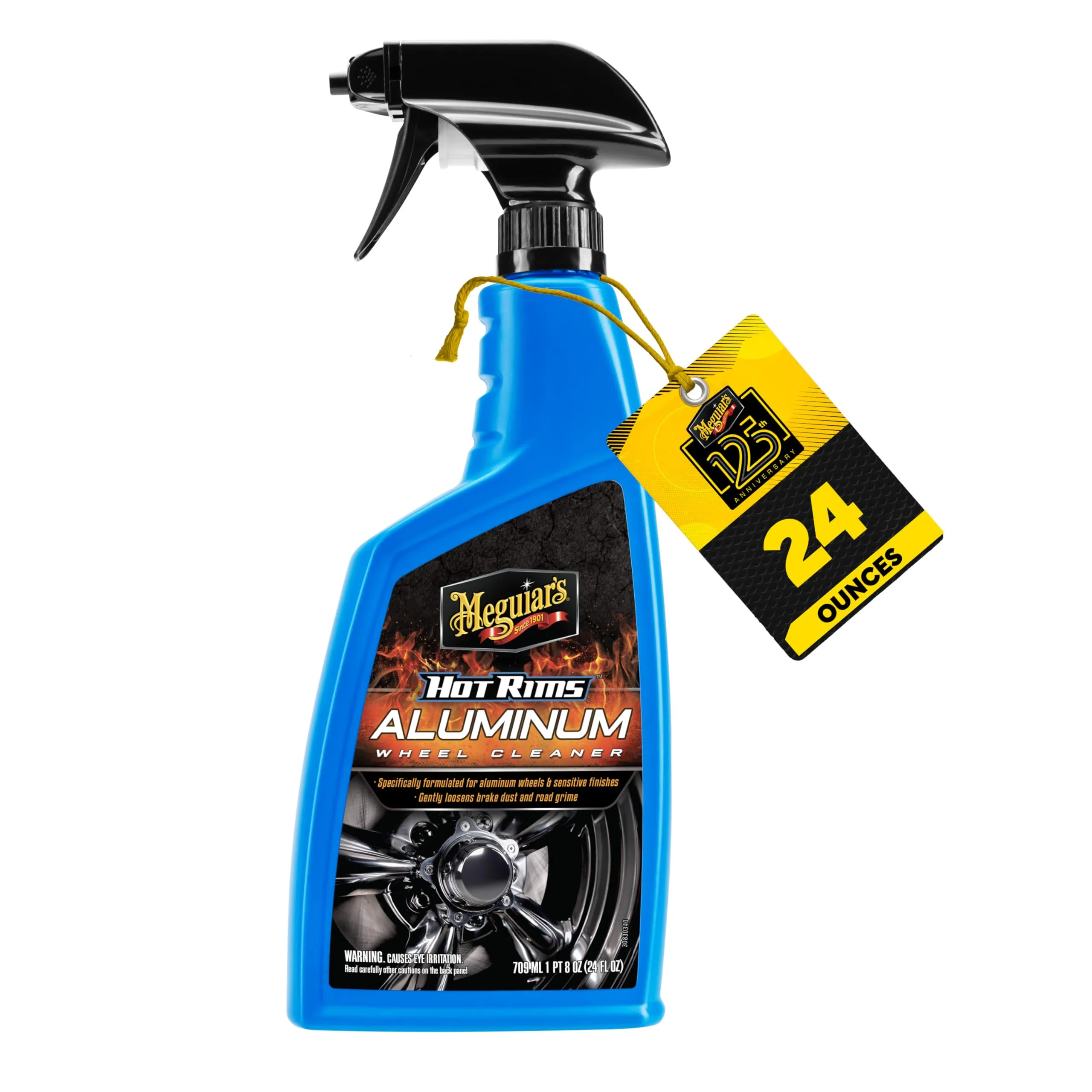 Meguiar's Hot Rims Wheel Cleaner, 24 Oz Spray Bottle
